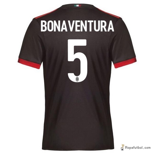 Camiseta AC Milan Replica Tercera Ropa Bonaventura 2017/18